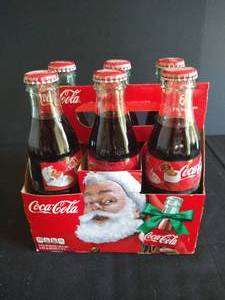 Holiday Coke Bottles Set