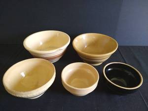 Stoneware Bread Bowls 5- 8.5 Diameters