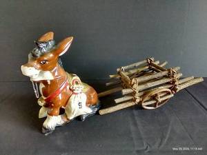 Enesco Made in Japan Donkey Ceramic Bank