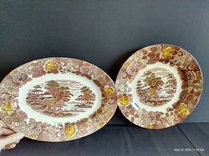 Nasco Mountain Woodland Platter & Large Plate