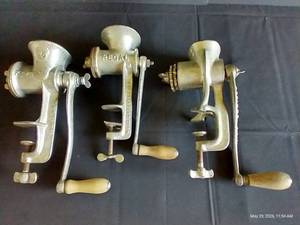 Vintage Meat Grinders (3)