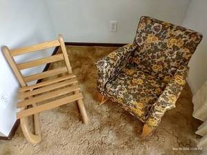 Vintage Wooden Childrens Chairs in Great Condition