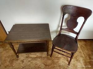 Vintage Chair & Table