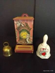 Tin Jasco Match Holder w Bells