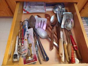 Old & New Kitchen Utensils