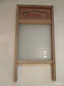 Victory Glass Washboard in Great Condition