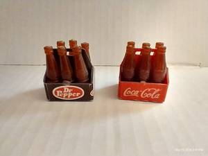 Barbie Sized Coke & Dr Pepper Plastic Sets