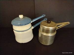 Ceramic & Aluminum Double Boilers
