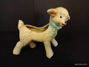 Vintage Lamb Planter