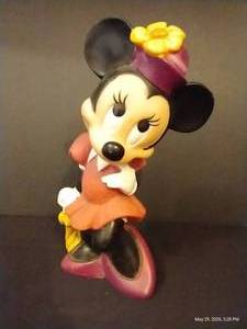 Minnie Mouse Plastic Coin Bank