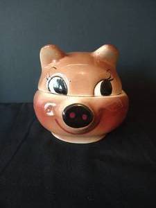Deforest Pig of California 1956 Ceramic Jar