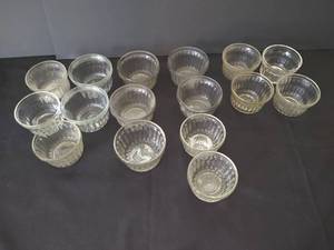 Many Vintage Jelly Jars by Hazel AtlasKerr