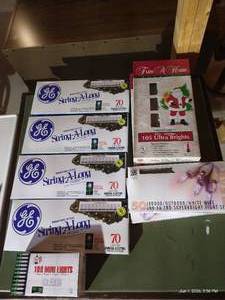 Huge Lot of Christmas Lights - All New