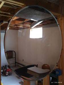 Vintage Round Mirror
