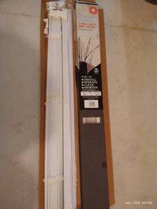 (2) NIB White 1 Mini Blinds