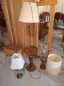 (3) Vintage Lamps