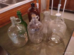 (6) Vintage Jugs & Bottles