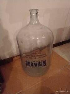 Vintage 5 Gallon Glass Water Jug