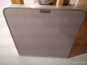Vintage Folding 4 Metal Table