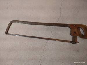Antique Butchers Saw