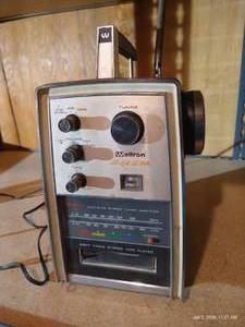 RARE Weltron PS-804 Space Age 8 Track PlayerRadio Stereo - Works