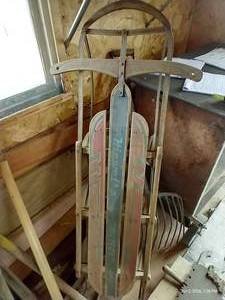 Vintage Hiawatha Meteor Sled