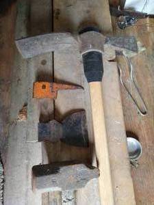 Vintage Tools - Pick Axe, Hatchet, Etc