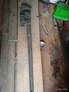 Antique Large Armstrong Bros. Pipe Wrench