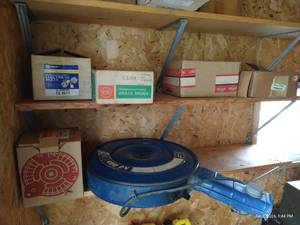 Several Vintage Auto Parts - Alternator, Air Cleaner Housing, Etc