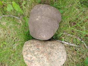 (2) Primitive Rock Tools