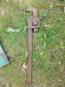 Vintage Drop-Forged 24 Pipe Wrench