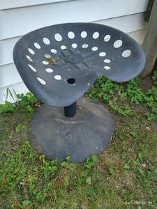Antique Tractor Seat Chair