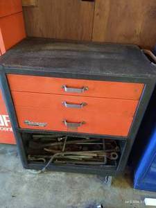 Vintage Rem Line Rolling Tool Chest & Contents