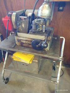 K.O. Lee Knock Out Valve Replacer With Metal Rolling Cart