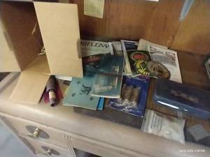 Variety of Vintage Items Related to Shooting, Hunting, Trapping, Etc