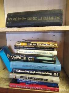Stack of Various Auto Books - Some Cool Vintage Books