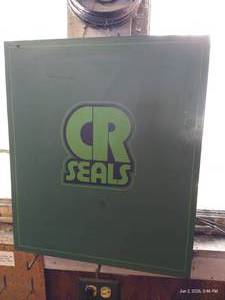 Vintage CR Industries Metal Cabinet Full of NOS Oil Seals