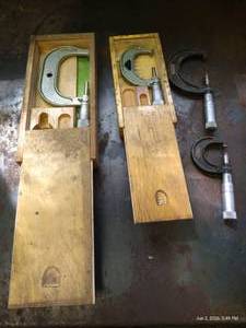 (4) Vintage Micrometers