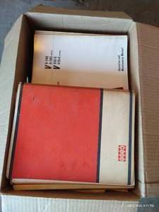 Box of Vintage Catalogs, Diagnostic & Training Materials