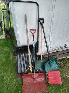 (6) Snow Shovels