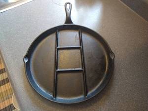 RARE Griswold 665 Cast Iron Breakfast Skillet