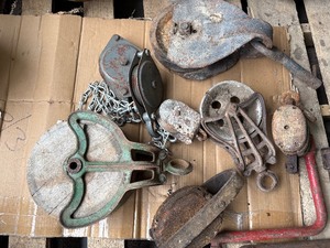 Vintage Pulleys