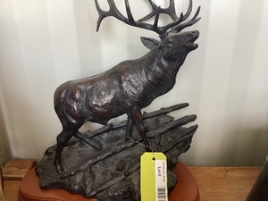 Table Top Moose Decor
