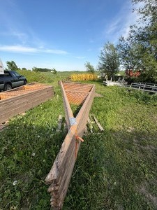 Roof Trusses Qty 32 - 26 ft 612 pitch trusses 42 lb load 2 ft on center