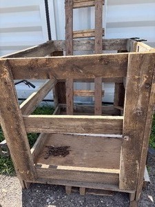 Forklift Wooden Cage
