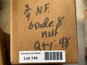 48-  34 NF Grade 8 Nut