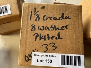 33- 1 12 Grade 8 Washer Plated