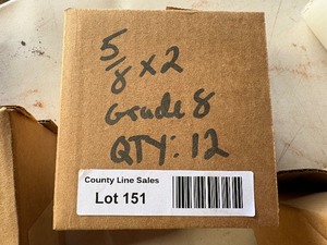 12- 58 x 2 Grade 8