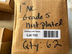 62- 1 NC Grade B Nut Plated