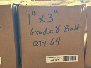 64 - 1 x 3 Grade 8 Bolt